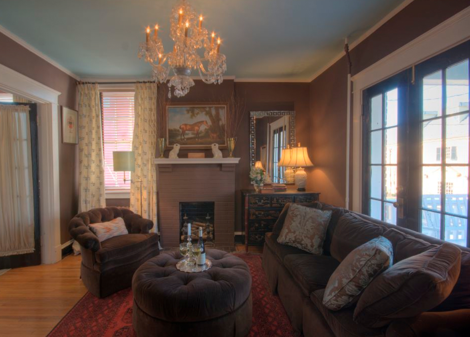 Ray Deloach Sitting Room, The Inn at Court Square, Charlottesville, Virginia