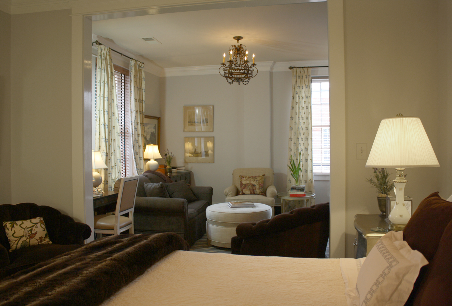 Myrtle Ellis Suite,The Inn at Court Square, Charlottesville, Virginia