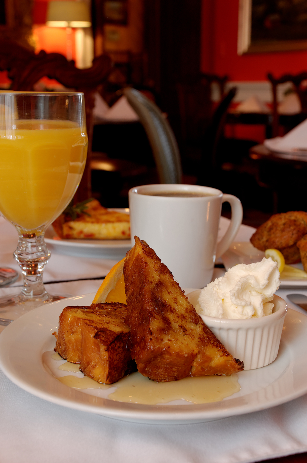 Breakfast at The Inn at Court Square